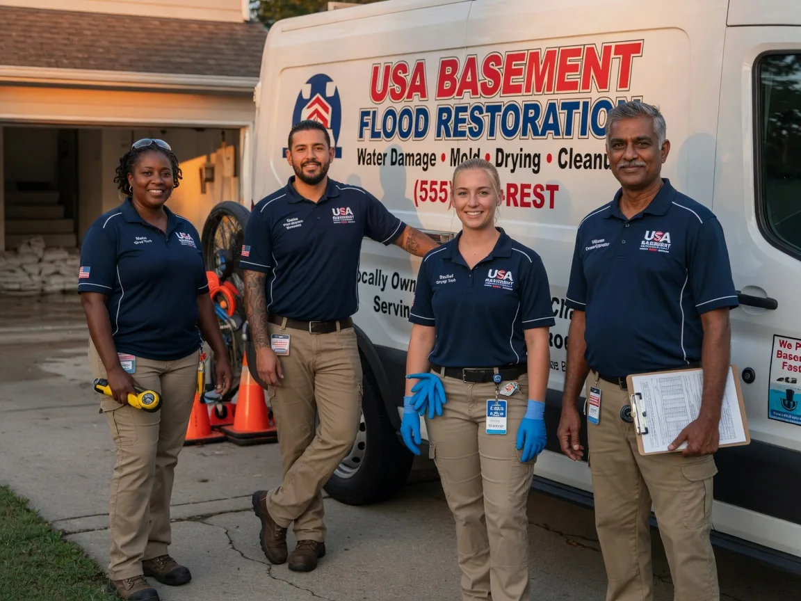 Basement Flood Cleanup company in Cedarbluff, MS